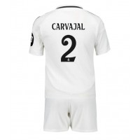 Dječji Nogometni Dres Real Madrid Daniel Carvajal #2 Domaci 2024-25 Kratak Rukav (+ Kratke hlače)